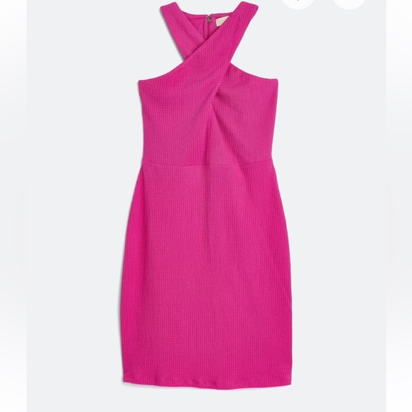 Michael Kors Criss-Cross Mini Dress - Picture 1 of 4